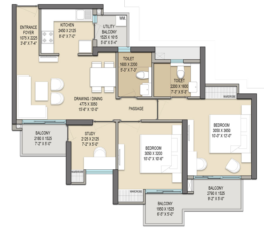 3 BHK